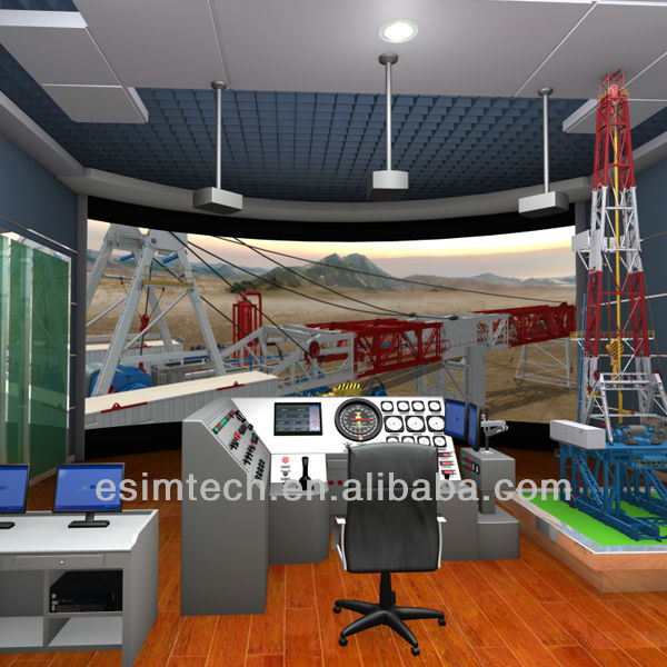 Land rig installing simulation system--derric and pedestal modelling