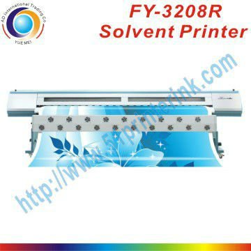 large format solvent printer FY-3208R with seiko printheads