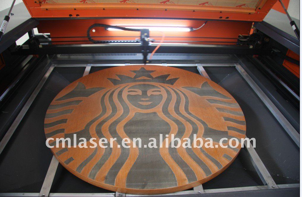 Large Laser Cutting Lathe with Auto Feeding / laser wood engraver