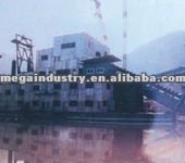 large output and little investment gold dredger