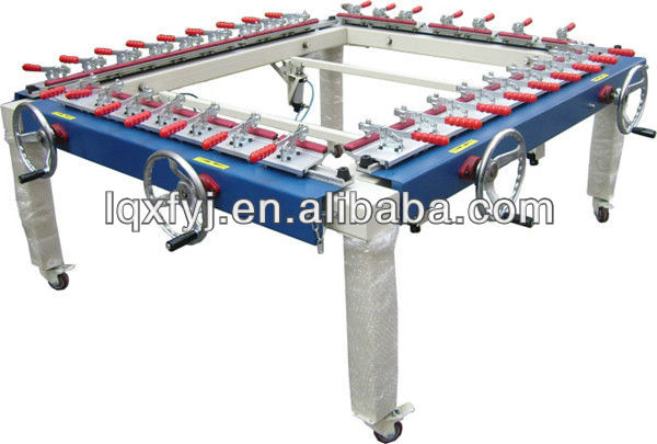 large pneumatic screen stretching machine for sale