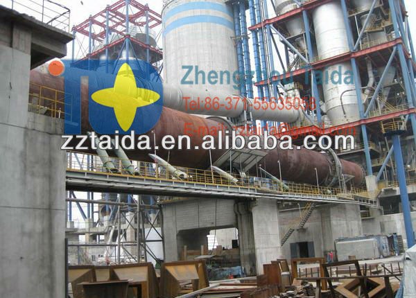 Large production capacity cement rotary kiln