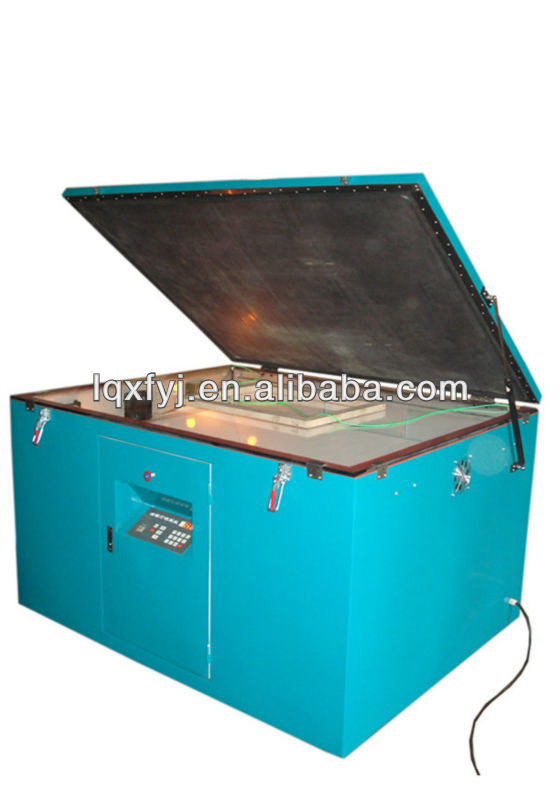 large size vacuum uv screen printing exposure machine for making screen printing plate