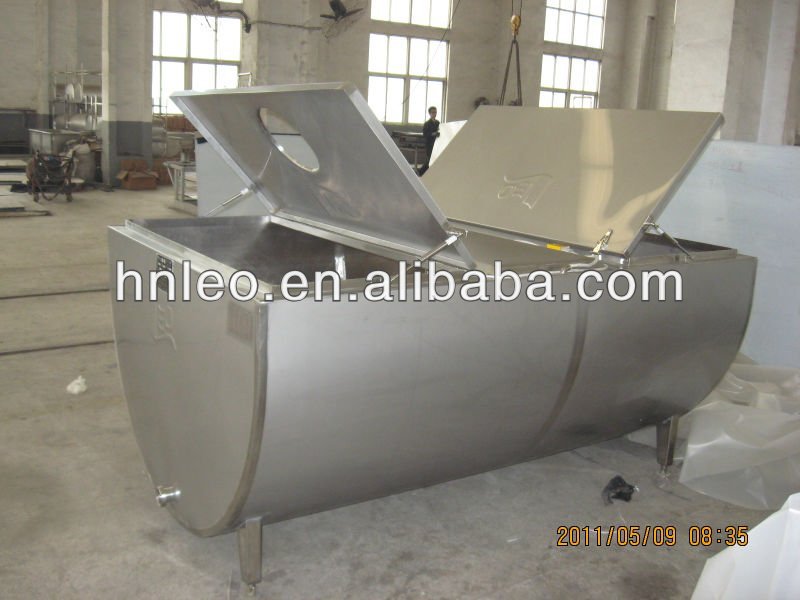 large volume stainless steel milk cooling tank Bulk milk cooler