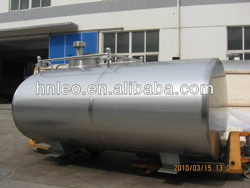 large volume stainless steel Milk Transport Tank