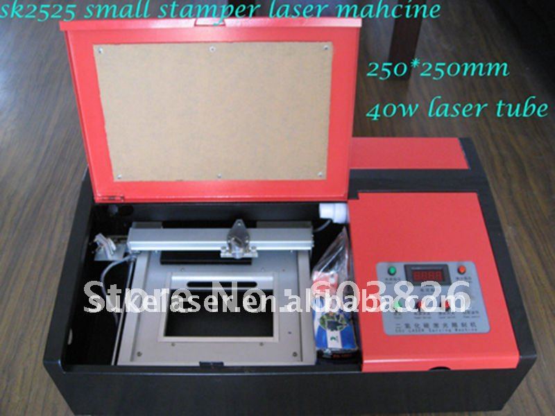 laser stamp making machine