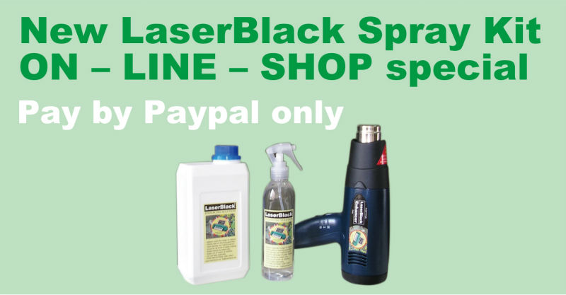 LaserBlack Spray kit