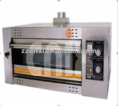 latest 1 layer 2 pan gas baking oven DTYXY-F20