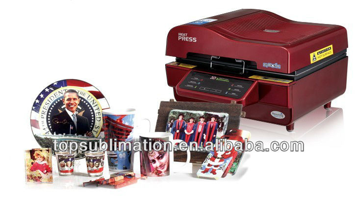 Latest 3D Sublimation Machine for Heat Press