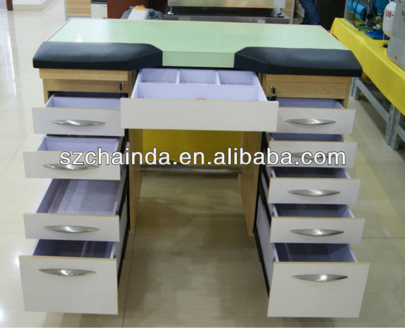 latest 9 drawers Wooden Work Bench for Jewelry Watch & Clock Repair in good quality