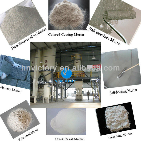 Latest Technology Dry Insulation Mortar Production Line Made In China