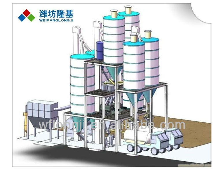 Latest Technology Dry Mortar Powder Production Line From Alibaba China With Competitive Price