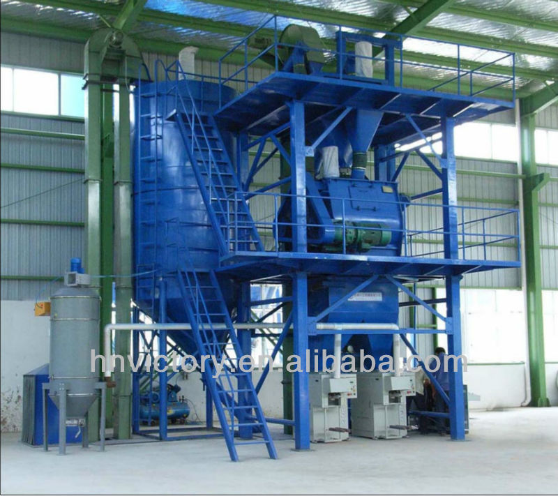 Latest Technology Full Automatic Dry Mortar Tile Adhesive Machine From Alibaba China