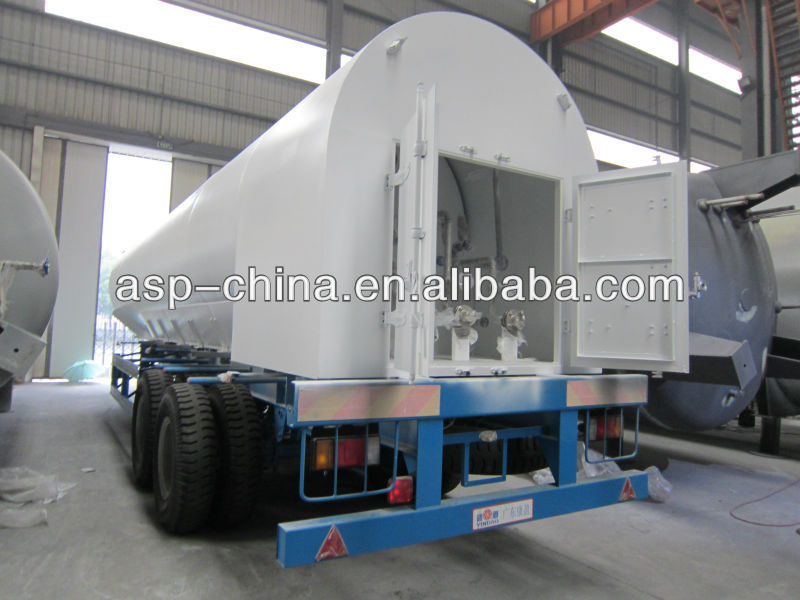 Latest Vaccum Power Cryogenic Storage Tanker