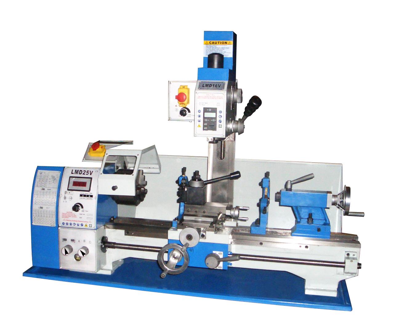 Lathe, Mill and Drill machine HQ250V/500mm (Variable speed)