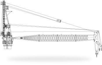 Lattice Boom Marine Cranes