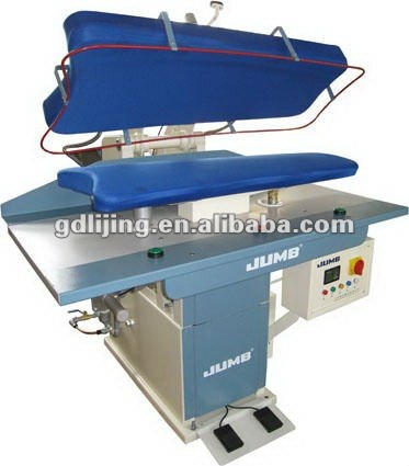 laundry,hotel using ironing press machine