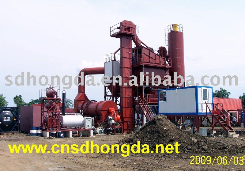 LB2500 200T Road Construction Equipment/Asphalt Mixing Plant