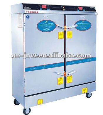 LC-DCFC-24 automatic electric rice steamer oven with 24 containers for commercial kitchen equipment passed ISO9001