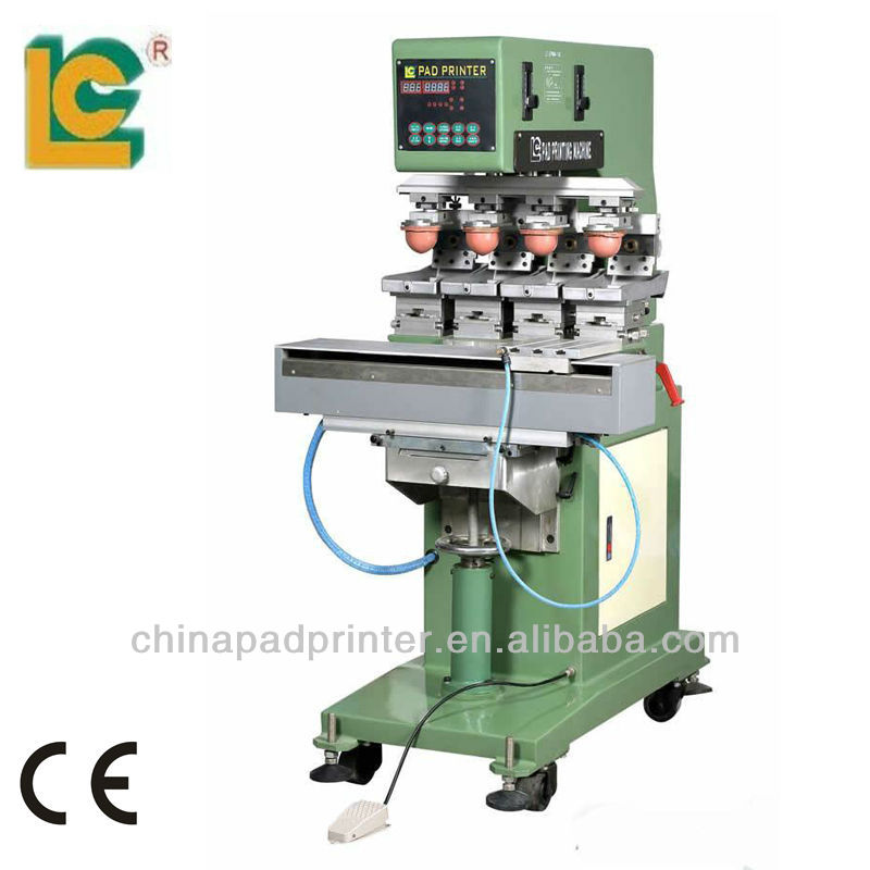 ( LC-SPM4-150 ) 4-color Shutte Pad Printing Machine