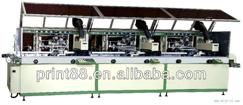 LCB-120UV-3 Automatic UV Bottle Screen Printing Machine