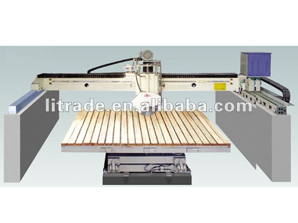 LCQH-400 Infrared Fully Automatic Bridge Type Edge Cutting Machine,tile making machine