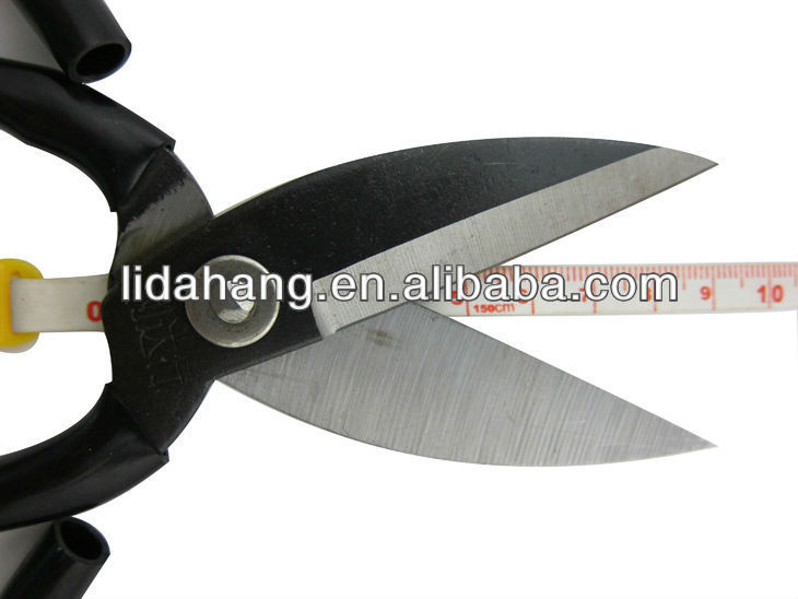 [LDH leather cutter] Mn-steel LDH-Short head hand tool scissors