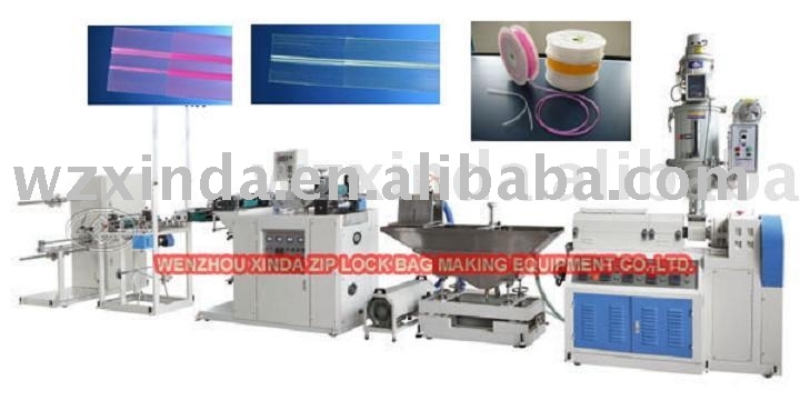 ldpe zipper extruder making machine