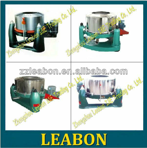 Leabon food/chemical centrifuge separator of up discharging,three foot,hydroextractor with low price