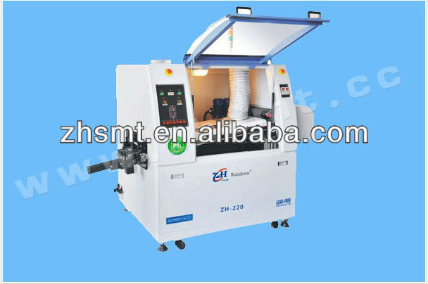 lead free dual wave soldering machine/ smt small wave solder