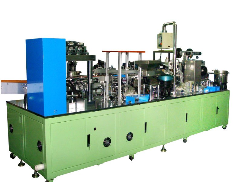 Li-MnO2 battery assembling machine