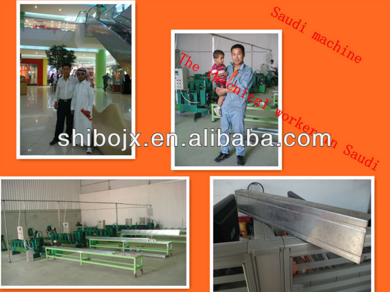 Light steel roll forming machine ,U profile machine