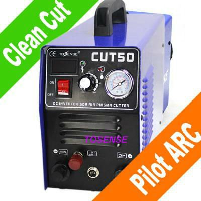 light weight direct current 1 phase 220 volts 50 amperes pilot arc durable company plasma cutting cut-50p