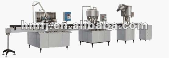 linear liquids drinks filling machinery for irregular bottles