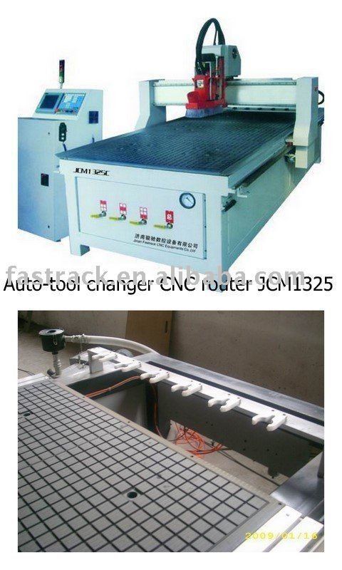 Linear Magazine tool changer Wood CNC Router JCM1325