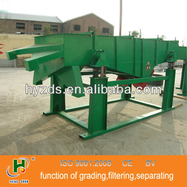 linear vibrator grading sieve for silica sand