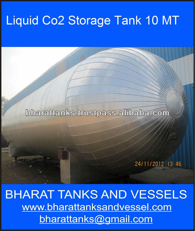 Liquid Co2 Storage Tank 10 MT