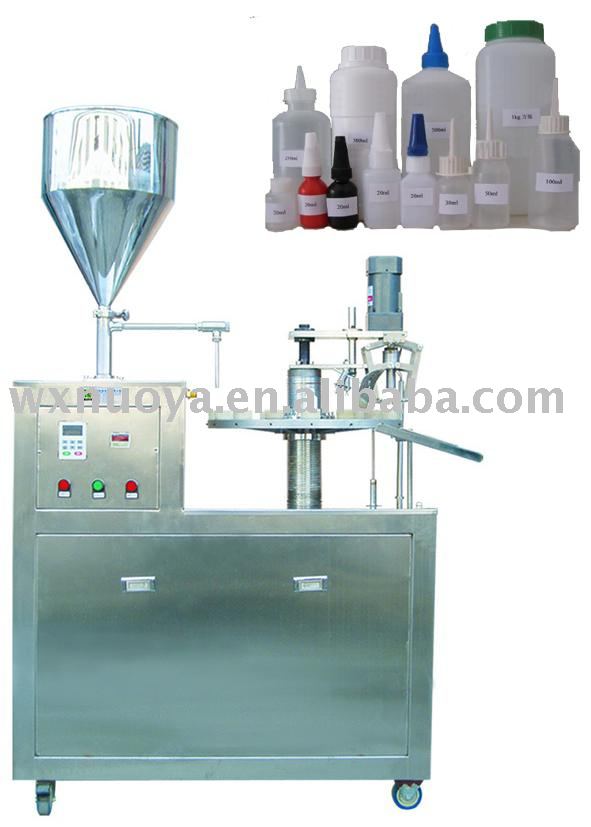 liquid filling and capping machine(glue filling machine)