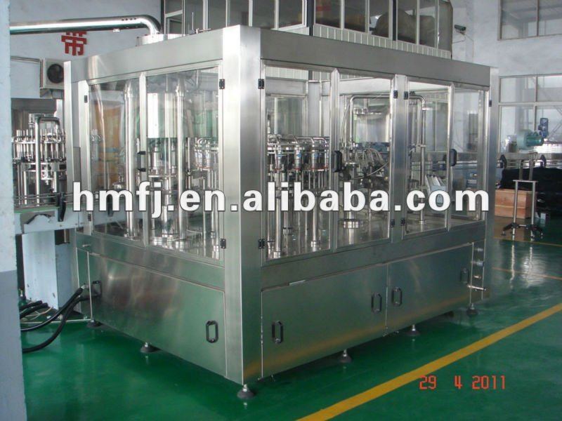 Liquid Filling Machine(3 in 1) auto drinks water making machine plant