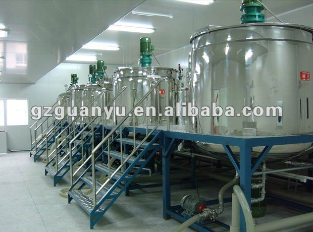 liquid soap mixing machine