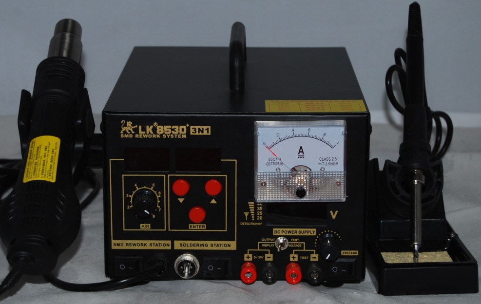 LK853D+ 3 in 1 Soldering station