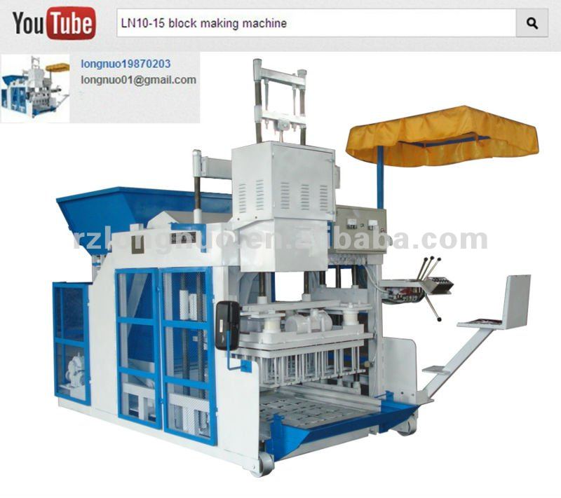 LN10-15 mobile block making machine