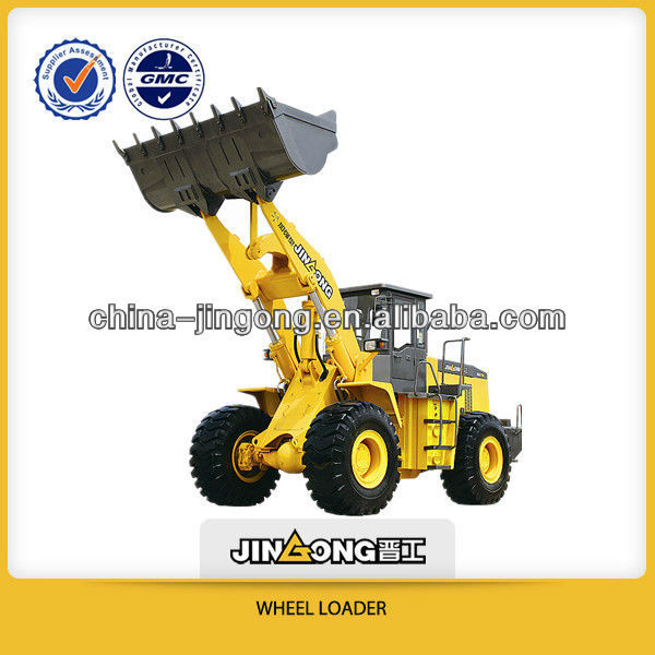 loader machine hot sell 3 cub meter capacity powerful middle wheel loader 5 ton Wheel Loader (ZL50) JGM758-II