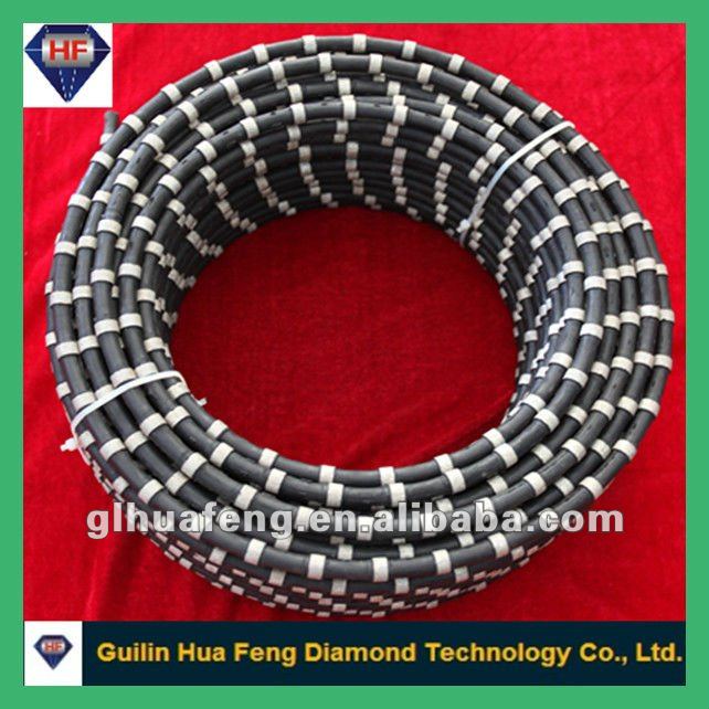 long-life time marble cutting of diamond thread