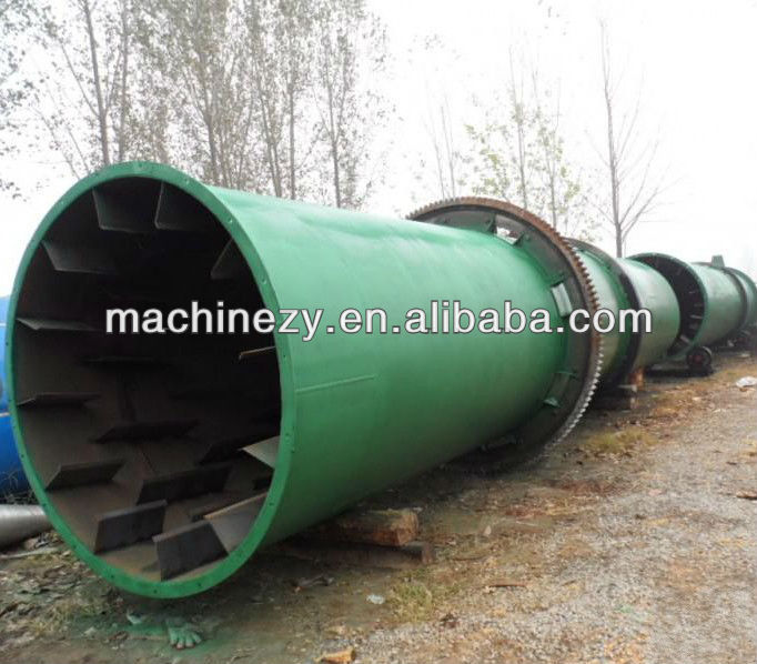 low consumption wood Rotary dryer