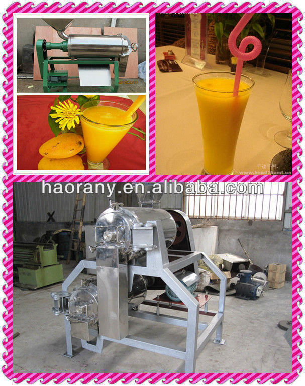 Low cost and stainless steel Fruit Pulping Machine for mango, tomato, strawberry, peach with best quality