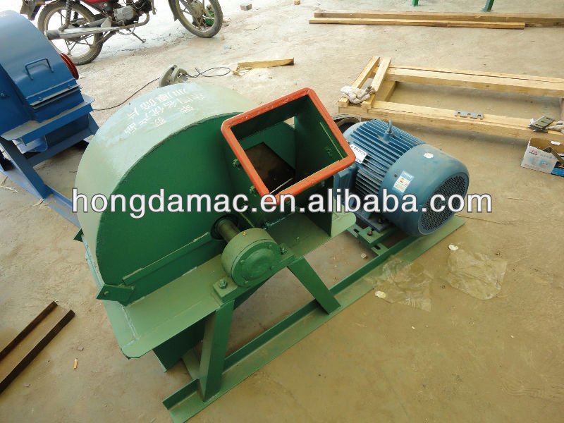 Low cost big wood log wood chipper