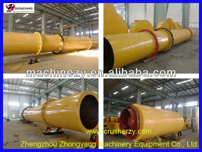 Low Cost Solid Construction Materials Rotary Dryer/Sawdust Rotary Dryer