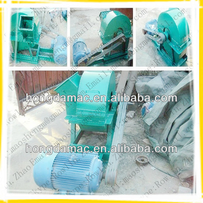 Low cost used wood drum chipper