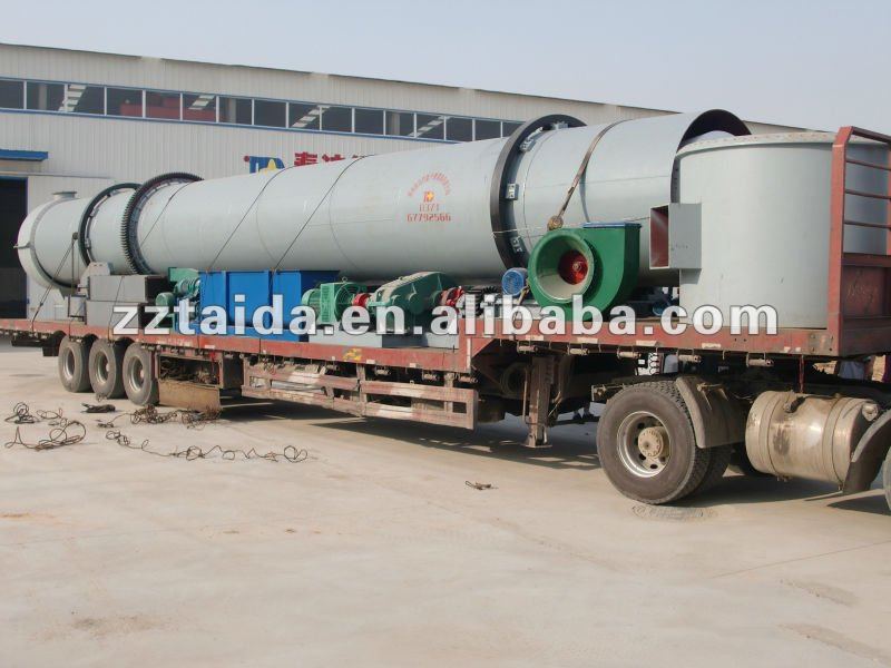 Low fuel consumption wood sawdust dryer